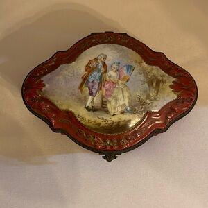 Late 19th Century French Louis XVI Sevres Porcelain Box